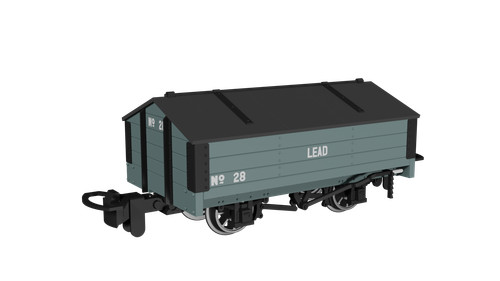 990404 Rapido Trains OO9 Schmalspur Spitzdachwagen - grau "Blei" Nr.28 | Condition: New