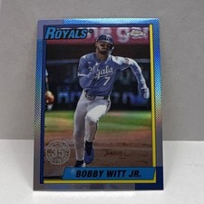 Topps 2025 Chrome Update 1990 Bobby Witt Jr. #90CU-2 Kansas City Royals Insert