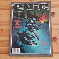 Marvel Epic Illustrated #13 Weirdworld Final Chapter Blade Runner bts adaptation
