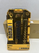 DEWALT DWMT73804 Ratchet Set with Carrying Case - 34 Piece