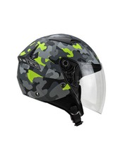 HEBO Casco jet aperto con schermo CTR II KAMU