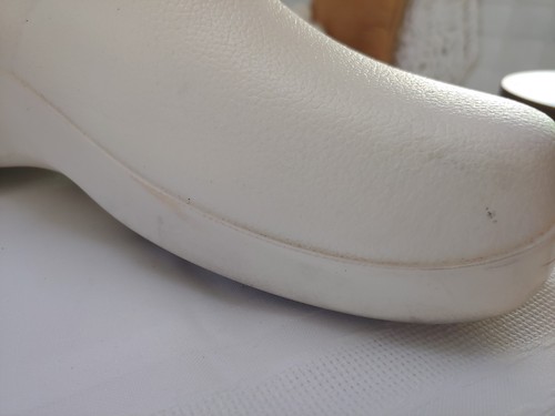 Klogs White Rubber Slip On Nursing Clogs. Women's 10 Wide - Picture 11 of 18