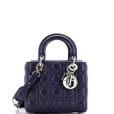 Christian Dior My Lady Dior Bag Cannage Quilt Lambskin