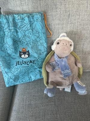 #ad New Authentic Jellycat Timmy Turtle Ice Figure Skate Skating Winter Holiday NWT $138.00
