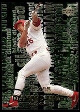 2000 Upper Deck Black Diamond Rookie Edition #M1 Mark McGwire BASEBALL Cardinals