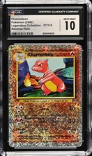 Pokemon Charmeleon 37/110 Legendary Collection Reverse Holo CGC 10 on eBay
