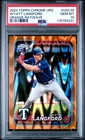 2024 Topps Chrome Update Baseball Orange Raywave Wyatt Langford #USC35 PSA 10