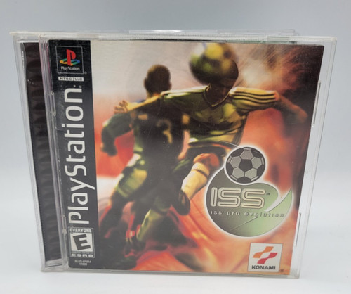 ISS Pro Evolution Soccer Sony PlayStation 1 2000 CIB w/Reg Card PS1 RARE READ