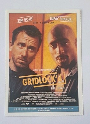 Gridlock'd Voll drauf - Tupac Shakur - Cinema Sammelkarte