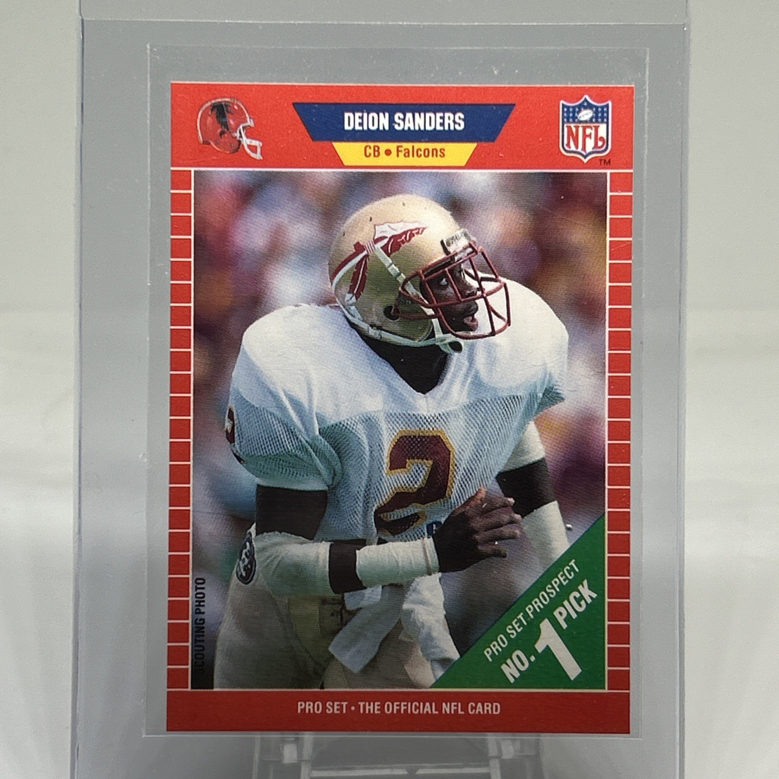 1989 Pro Set - Deion Sanders #486 (RC)