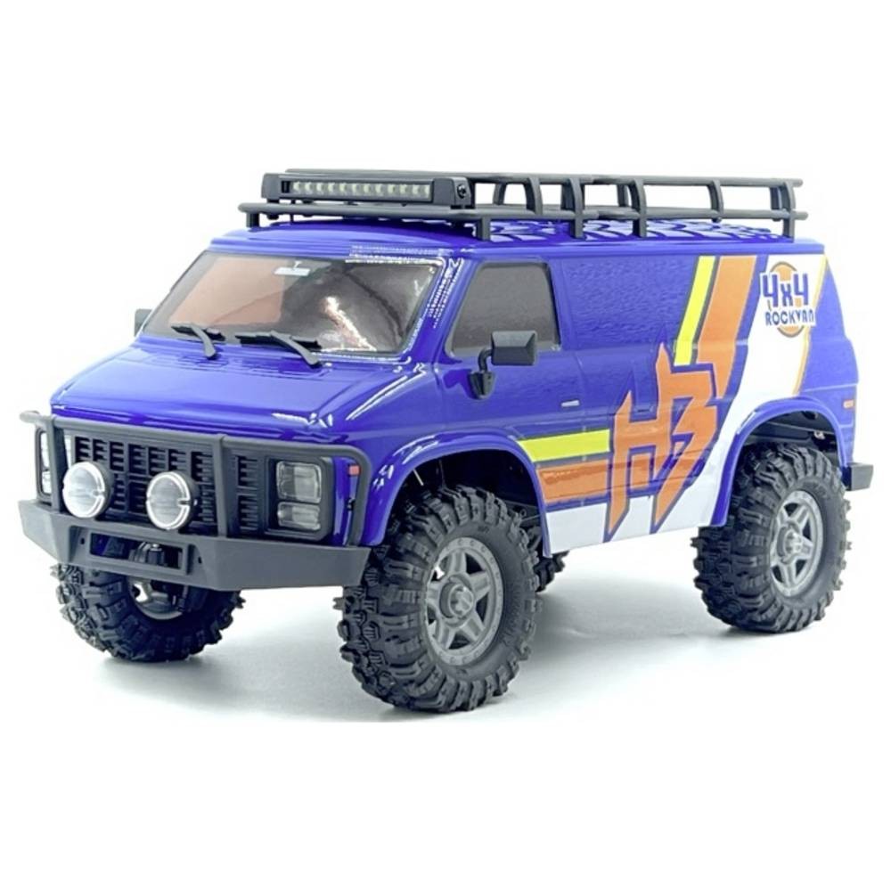 Auto RC Crawler Hobby Plus CR18P EVO-V2 Rock Van, véhicule tout-terrain brossé 1:18