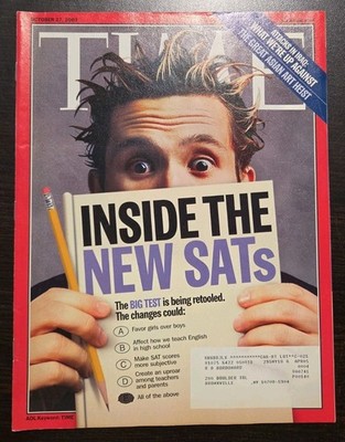 Time Magazine October 27, 2003 Inside The New SATs