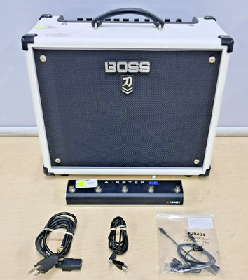 Boss KTN50WH2A Katana 50 MKII 50W Combo Guitar Amplifier w/ Stomp Pedal