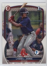 2023 Bowman 1st Edition Lyonell James #BPPF-118 0r0a