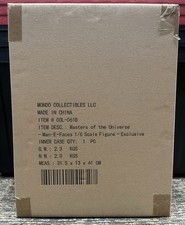 MONDO MOTU MAN-E-FACES TIMED EDITION 1 6 SCALE FIGURE FACTORY SEALED IN STOCK