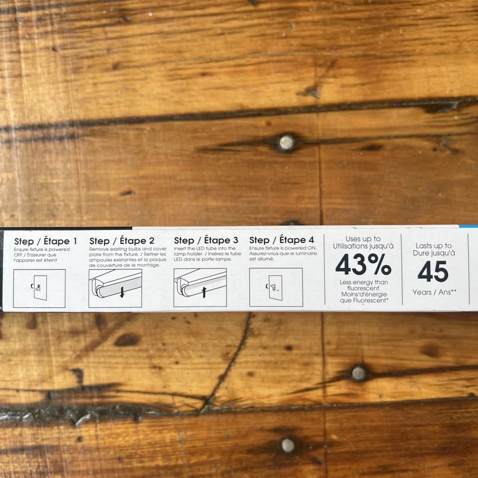 Feit Electric T8/T12 Daylight 96" 1-Pin Linear Plug/Play Ballast Bypass-Combo 2+ - Image 4 of 4