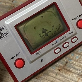 Nintendo game ball game watch 1980 Vintage