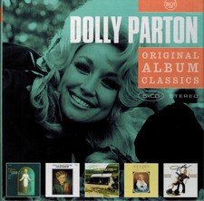 DOLLY PARTON - 5 CD ALBUMS - NEW - SLIPCASE - 2008 SONY SEALED