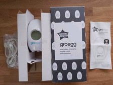 Image of Groegg Tommee Tippee Room Thermometer & Night Light Digital Colour Changing NEW