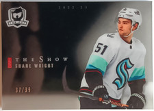 2022-23 UD The Cup The Show Shane Wright /99 Seattle Kraken