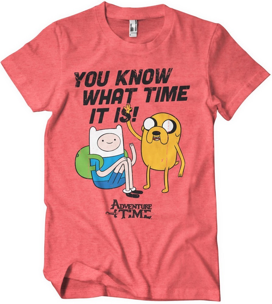 ItS Adventure Time T-Shirt RedHeather 5890₽
