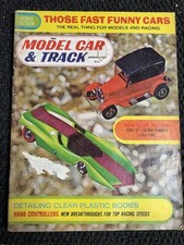 Rare Vintage Model Car Track Magazine August 1967