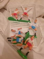 Football cake toppers decorations, goals, goalies, players & referee