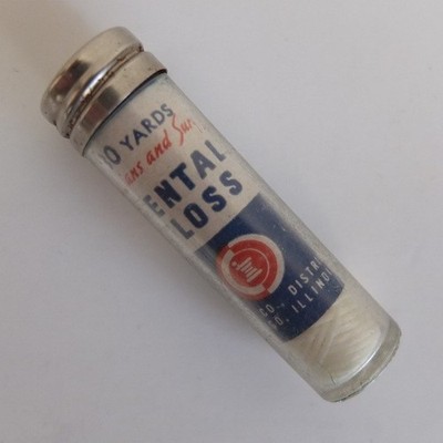 vintage Walgreens Dental Floss, c.1960 Physician/Surgeon Pro Type looks unopened