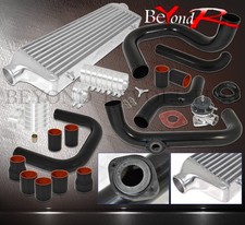 For 90-93 Integra Rs Gsr Beaded Flared Piping Kitbar Plate Intercoolerbov