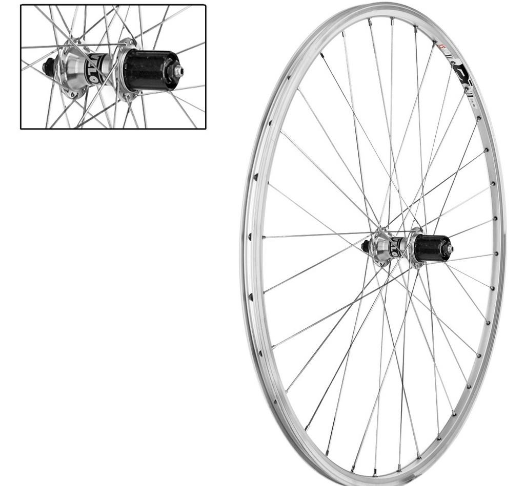 Roue arrière 700c cassette à blocage rapide Rovva pour vélo de route