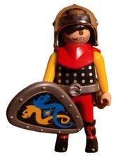 Playmobil Ritter mit Drachenschild Figur Mittelalter Drache Kinder