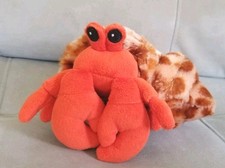 Wild Republic Hermit Crab Plush Stuffed Animal Toy Soft Shell 6" Soft Pet