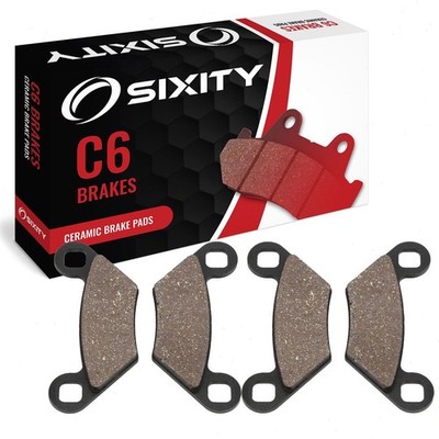Front Ceramic Brake Pads 2015 Polaris Sportsman 1000 XP Set Full Kit MD fx