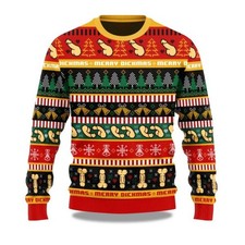 Cheeky Adult Humor Ugly Christmas Sweater, Holiday Party Gift Fullsize S-6XL