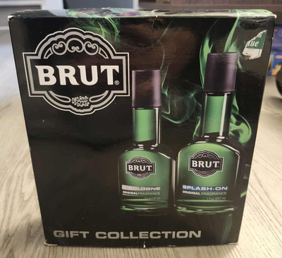 Brut Men's Fragrance Gift Collection 5 oz Cologne 3.5 oz Splash On Essence New