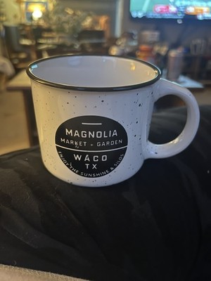 Magnolia Market & Garden Waco TX Campfire Coffee Mug Cup Chip and Joanna Gaines