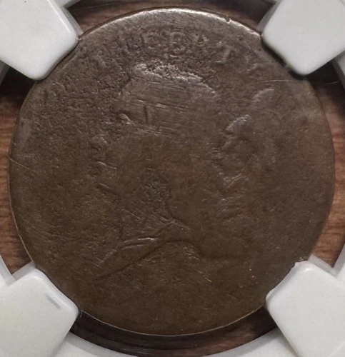 1793 1/2c Liberty Cap Half Cent NGC Good Details
