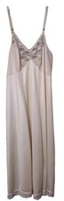 Women's Sears Vintage Beige Slip/Gown Size 34