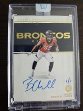 Bradley Chubb 2022 Panini Honors 2018 Encased Rookie Notable Signatures Auto 1/1