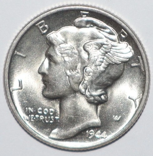 1944 Mercury Dime CHOICE BRILLIANT UNCIRCULATED (K251)