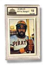 1975 SSPC Willie Stargell #573 Pirates HOF Legend Capitol Grading 10 Gem Mint