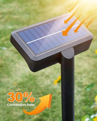 Clip-On Solar Motion Sensor Lights - 92 LEDs, 600LM, Waterproof Outdoor Fence Lights