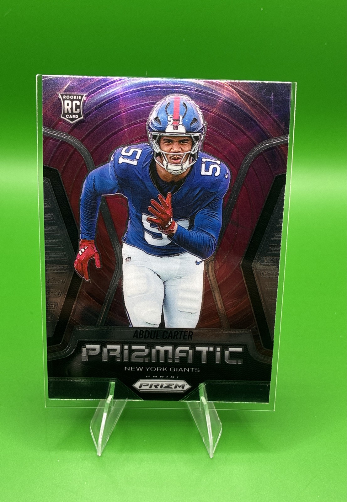 2025 Panini Prizm - Prizmatic Abdul Carter #10 Silver Prizm (RC)