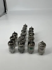 15x JAN 5654W Vacuum Tubes – Military Grade Electron (variety of Brands)