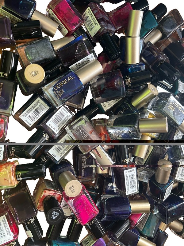 90X L’Oréal Extra Ordinaire Gel Lacque Colour Richie Nail Polish Mix Colors