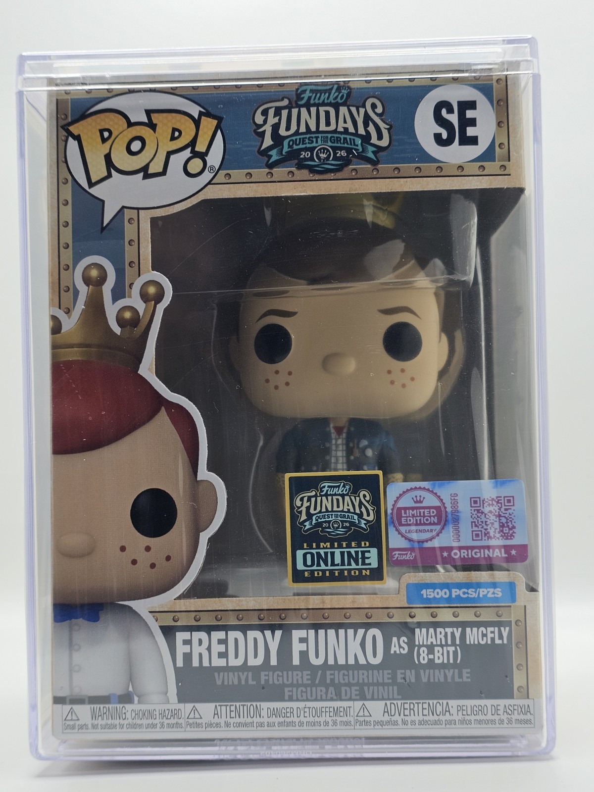 Funko Pop! Fundays 2026 Freddy As Marty McFly BTTF (8 bits) en línea LE 1500