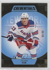 2022-23 Upper Deck Credentials Blue 68/99 Adam Fox #55 12zm