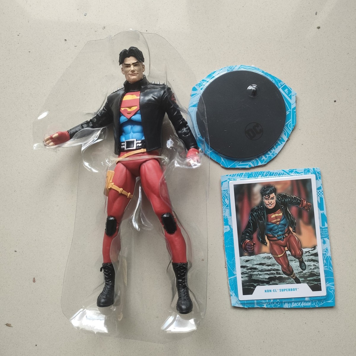 McFarlane DC Multiverse Kon-El Superboy Connor Kent 7” New Loose