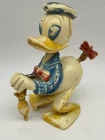 Vintage 1950s Marx Wind-Up Plastic Donald Duck w/Whirling Tail Disney WORKS!