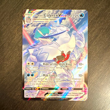 Pokemon TCG: Ice Rider Calyrex VMAX TG15/TG30 Holo - Astral Radiance on eBay
